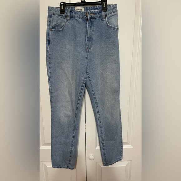 ROLLAS DUSTERS JEANS / Color OLD STONE/ Size 28 - Picture 3 of 5